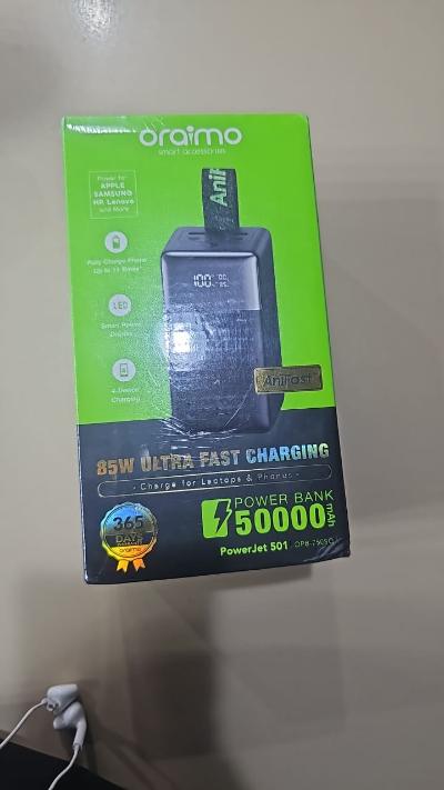 Oraimo power bank and audio at Somu Somu Device